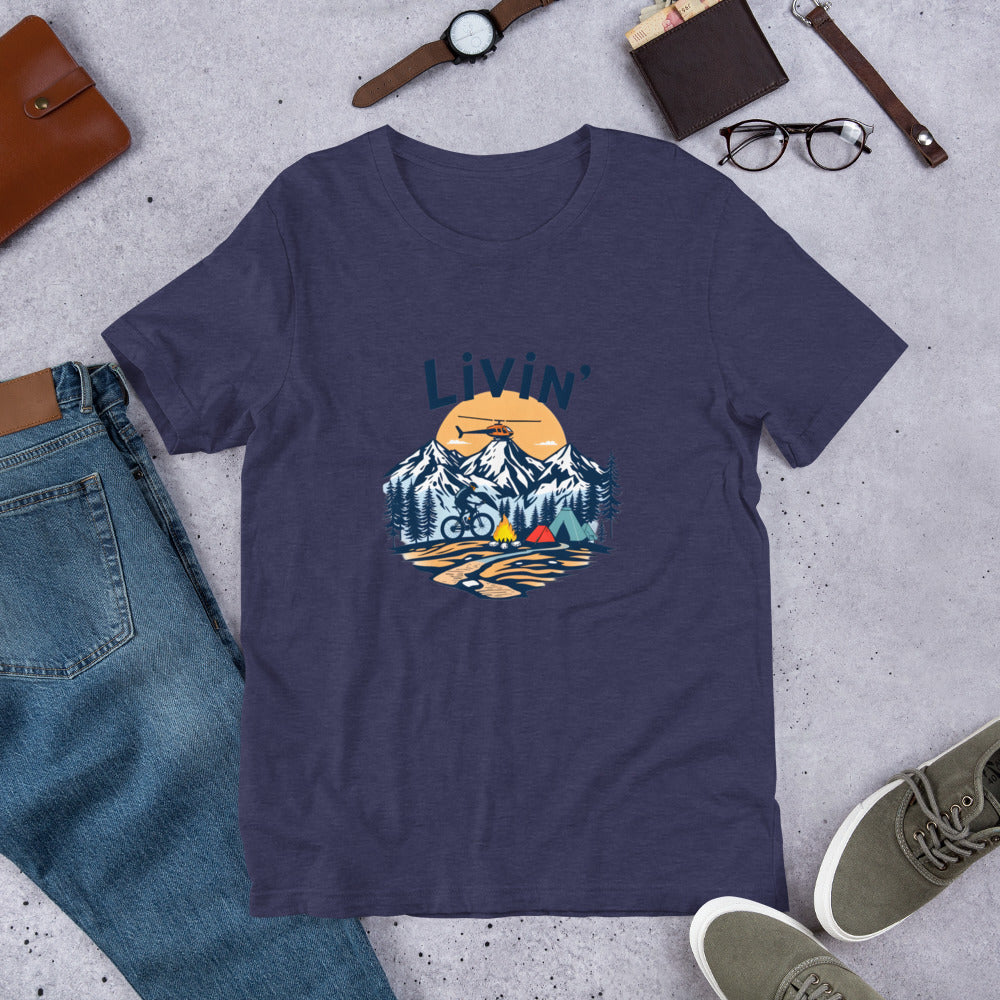 Unisex Livin Tee For Campers